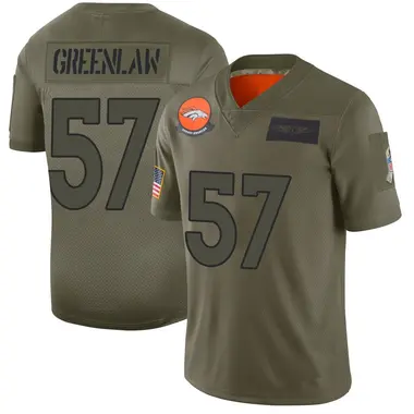 Men's Nike Denver Broncos Dre Greenlaw 2019 Salute to Service Jersey - Camo Limited