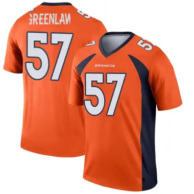 Men's Nike Denver Broncos Dre Greenlaw Jersey - Orange Legend