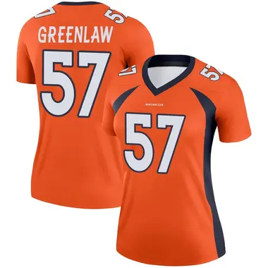 Women's Nike Denver Broncos Dre Greenlaw Jersey - Orange Legend
