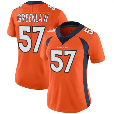 Women's Nike Denver Broncos Dre Greenlaw Team Color Vapor Untouchable Jersey - Orange Limited