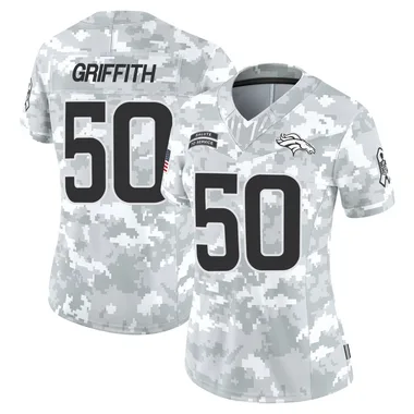 Women's Nike Denver Broncos Jonas Griffith 2024 Salute to Service Jersey - Arctic Camo Limited
