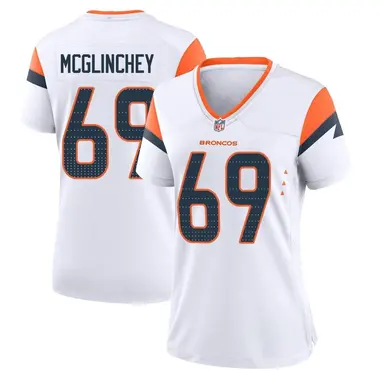 Women's Nike Denver Broncos Mike McGlinchey 2nd Jersey - White Game
