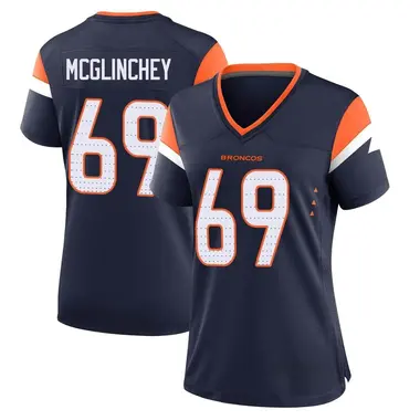Women's Nike Denver Broncos Mike McGlinchey Alternate Jersey - Navy Game