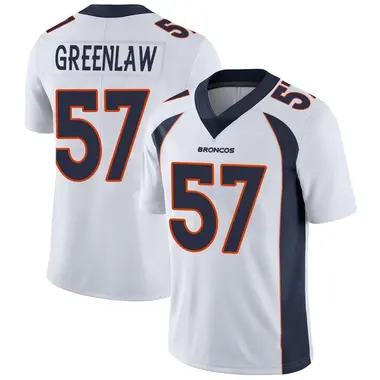 Youth Nike Denver Broncos Dre Greenlaw Vapor Untouchable Jersey - White Limited
