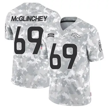 Youth Nike Denver Broncos Mike McGlinchey 2024 Salute to Service Jersey - Arctic Camo Limited