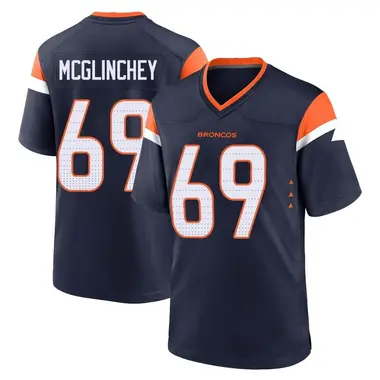 Youth Nike Denver Broncos Mike McGlinchey Alternate Jersey - Navy Game